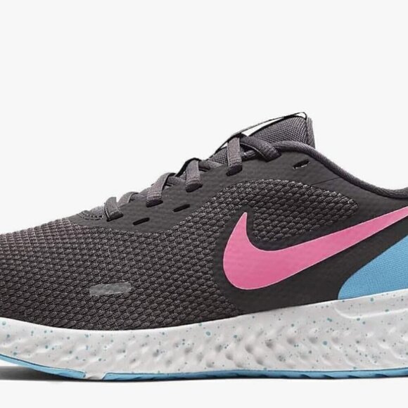 Nike Women's Revolution 5 Running Shoe, Thunder Grey/Digital Pink, Size 10 - Picture 6 of 6
